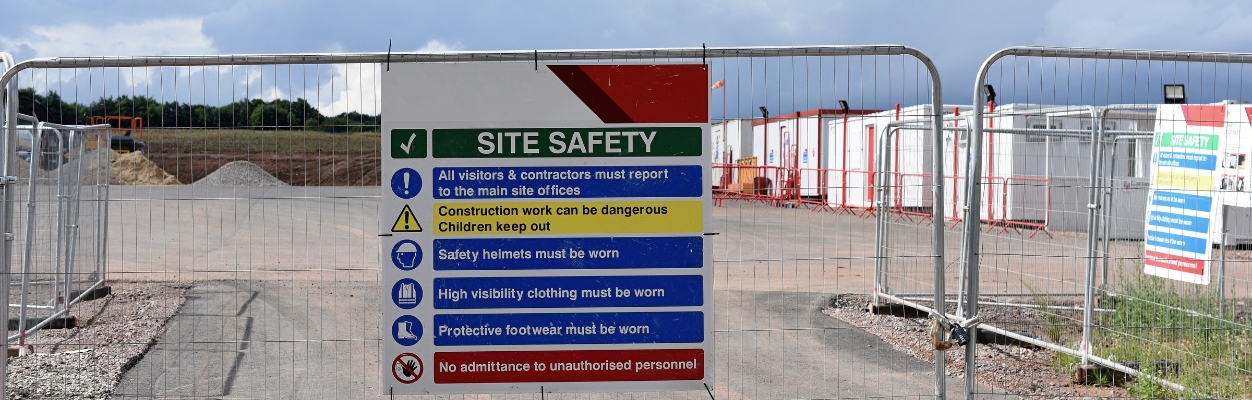 Site safety notice