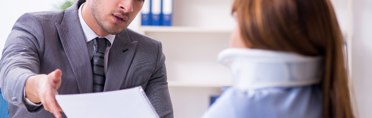 Young woman in meeting