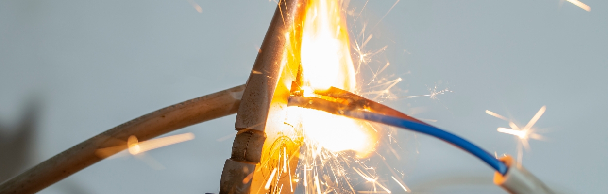 Electric sparks and wires